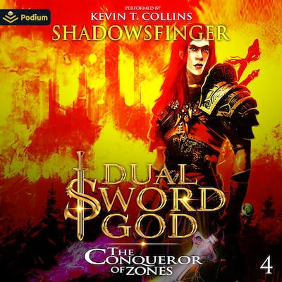 The Conqueror of Zones – omslag til lydbogen af Shadowsfinger