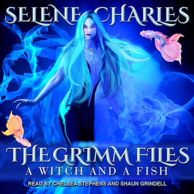 A Witch and a Fish – omslag til lydbogen af Selene Charles