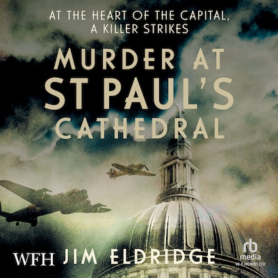 Murder at St Paul's Cathedral – omslag til lydbogen af Jim Eldridge