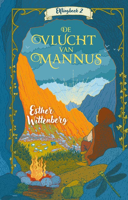De vlucht van Mannus – omslag van het luisterboek van Esther Wittenberg