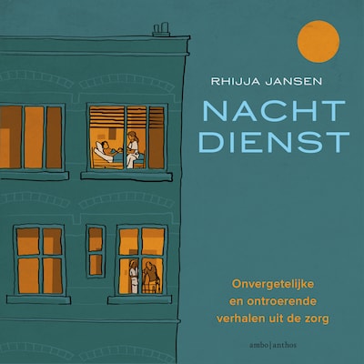 Nachtdienst – omslag van het luisterboek van Rhijja Jansen