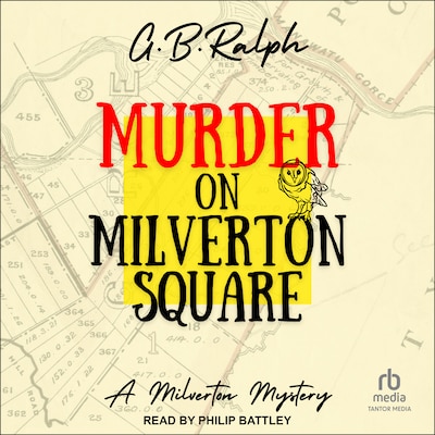 Murder on Milverton Square – omslag til lydbogen af G B Ralph