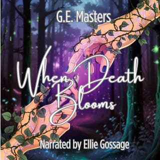 When Death Blooms – omslag till ljudboken av G.E. Masters