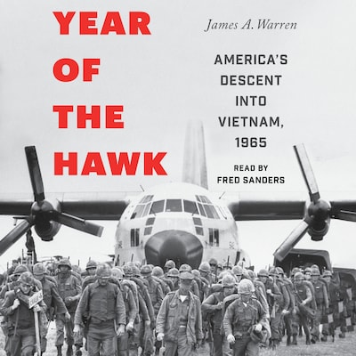 Year of the Hawk – omslag til lydbogen af James A. Warren