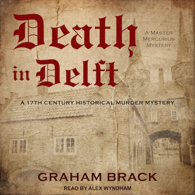 Death in Delft – omslag til lydbogen af Graham Brack