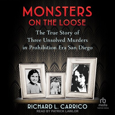 Monsters on the Loose – omslag til lydbogen af Richard L. Carrico