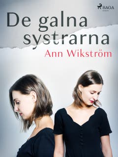 De galna systrarna – omslag till ljudboken av Ann Wikström