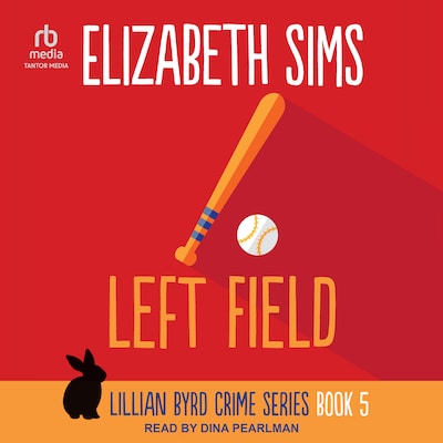 Left Field – omslag til lydbogen af Elizabeth Sims