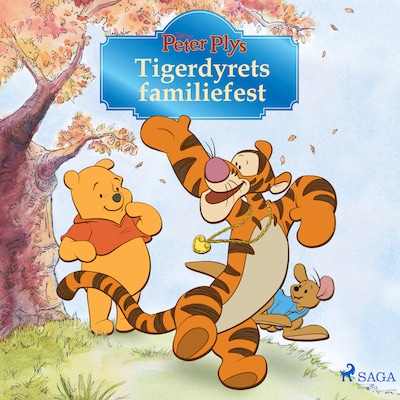 Peter Plys - Tigerdyrets familiefest – omslag til lydbogen af Disney