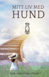 Mitt liv med hund – omslag till ljudboken av Gun-Christine Ström
