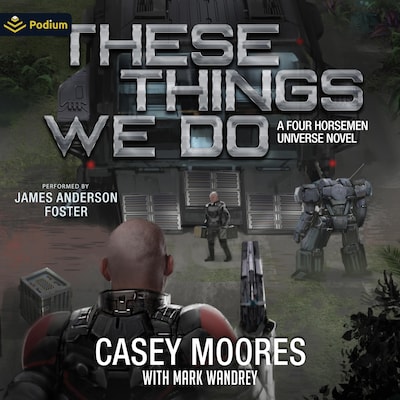 These Things We Do – omslag til lydbogen af Casey Moores