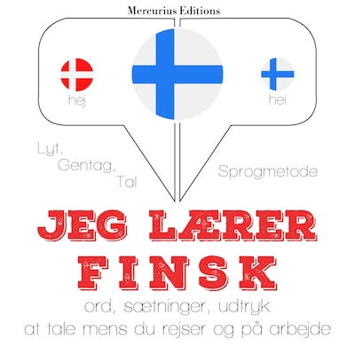 Jeg lærer finsk – omslag til lydbogen af JM Gardner