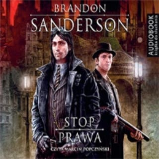 Stop prawa – okładka audiobooka, autor Brandon Sanderson