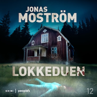 Lokkeduen – omslag til lydbogen af Jonas Moström, Jonas Mostöm