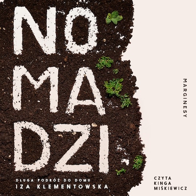 Nomadzi – okładka audiobooka, autor Iza Klementowska