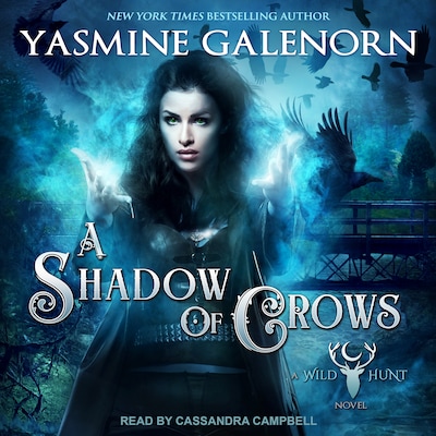 A Shadow of Crows – omslag til lydbogen af Yasmine Galenorn