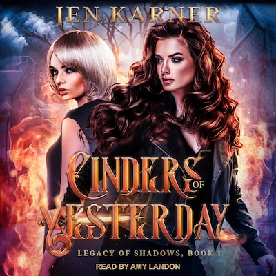 Cinders of Yesterday – omslag til lydbogen af Jen Karner