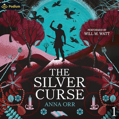 The Silver Curse: An Epic Fantasy Adventure – omslag til lydbogen af Anna Orr