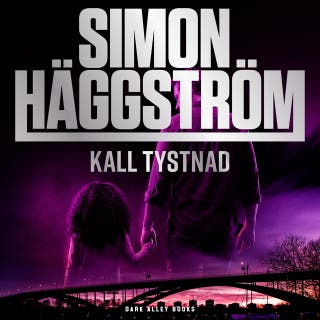 Kall tystnad – omslag till ljudboken av Simon Häggström