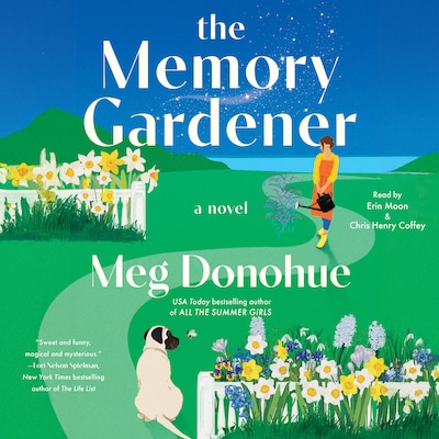 The Memory Gardener – omslag til lydbogen af Meg Donohue