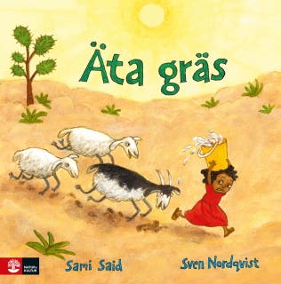 Äta gräs – omslag till ljudboken av Sami Said