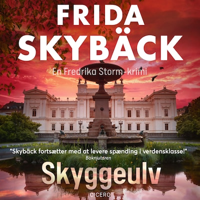 Skyggeulv – omslag til lydbogen af Frida Skybäck