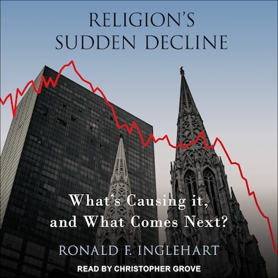 Religion's Sudden Decline – omslag til lydbogen af Ronald F. Inglehart