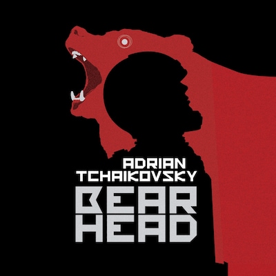 Bear Head – omslag til lydbogen af Adrian Tchaikovsky