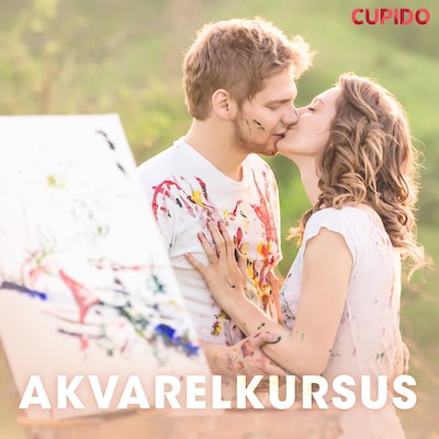 Akvarelkursus – erotiske noveller – omslag til lydbogen af Cupido