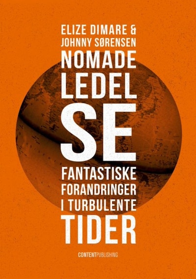 Nomadeledelse – omslag til lydbogen af Elize Dimare, Johnny Sørensen