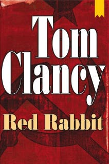 Red Rabbit – omslag till ljudboken av Tom Clancy