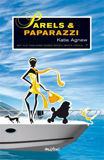 Parels en Paparazzi – omslag van het luisterboek van Katie Agnew