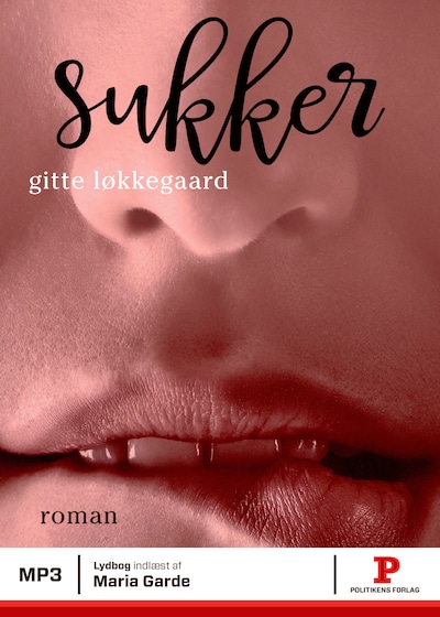 Sukker – omslag til lydbogen af Gitte Løkkegaard