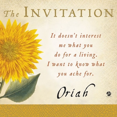 The Invitation – omslag til lydbogen af Oriah