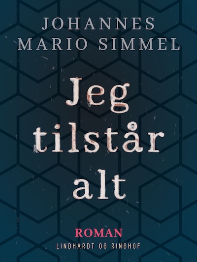Jeg tilstår alt – omslag til lydbogen af Johannes Mario Simmel