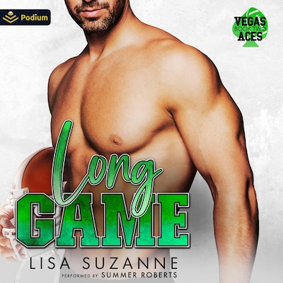 Long Game – omslag til lydbogen af Lisa Suzanne