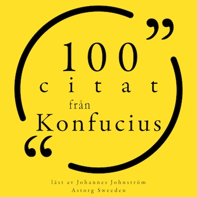 100 citat från Konfucius