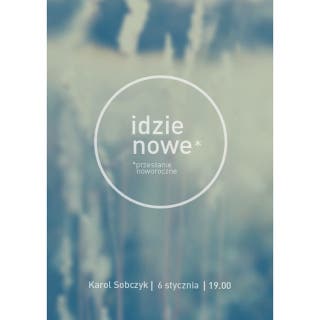 Idzie nowe! – okładka audiobooka, autor Karol Sobczyk