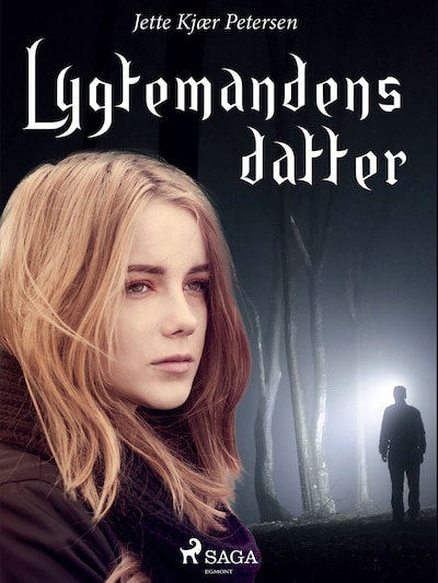 Lygtemandens datter – omslag til lydbogen af Jette Kjær Petersen