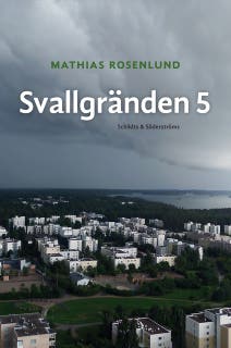 Svallgränden 5 – omslag till ljudboken av Mathias Rosenlund