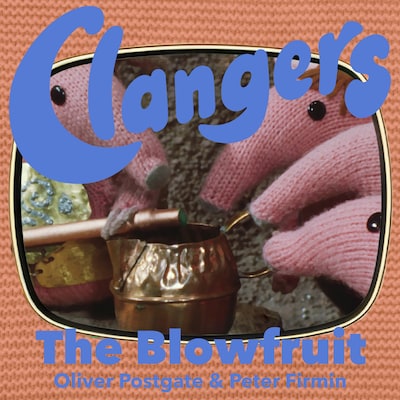 Clangers - The Blowfruit – omslag til lydbogen af Oliver Postgate