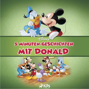 Disney: 5 Minuten Geschichten mit Donald – okładka audiobooka, autor Disney