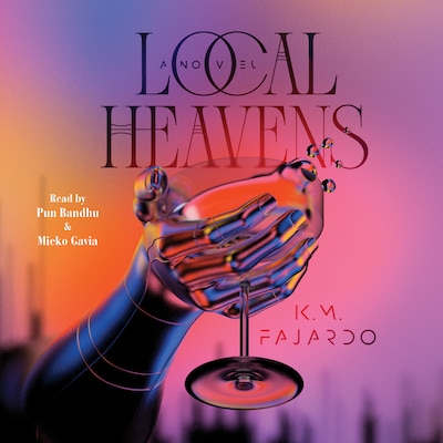 Local Heavens – omslag til lydbogen af K.M. Fajardo