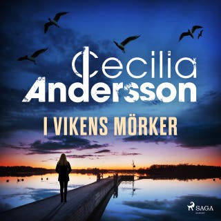 I vikens mörker – omslag till ljudboken av Cilla Ingeborg