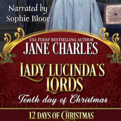 Lady Lucinda's Lords – omslag til lydbogen af Jane Charles