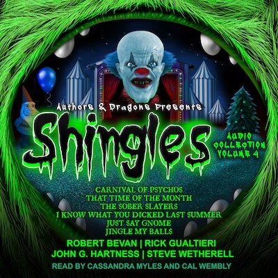 Shingles Audio Collection Volume 4 – omslag til lydbogen af Robert Bevan, Rick Gualtieri, Steve Wetherell