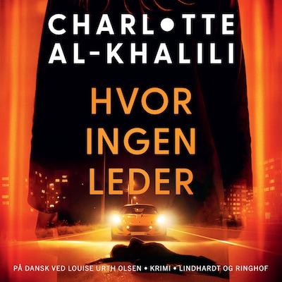 Hvor ingen leder – omslag til lydbogen af Charlotte Al-Khalili