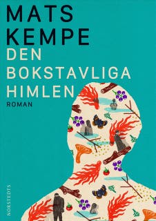 Den bokstavliga himlen – omslag till ljudboken av Mats Kempe