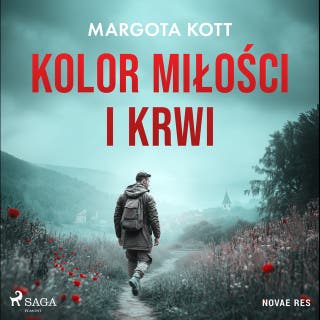 Kolor miłości i krwi – okładka audiobooka, autor Margota Kott