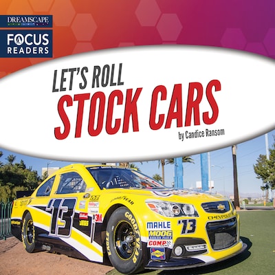 Stock Cars – omslag til lydbogen af Candice Ransom